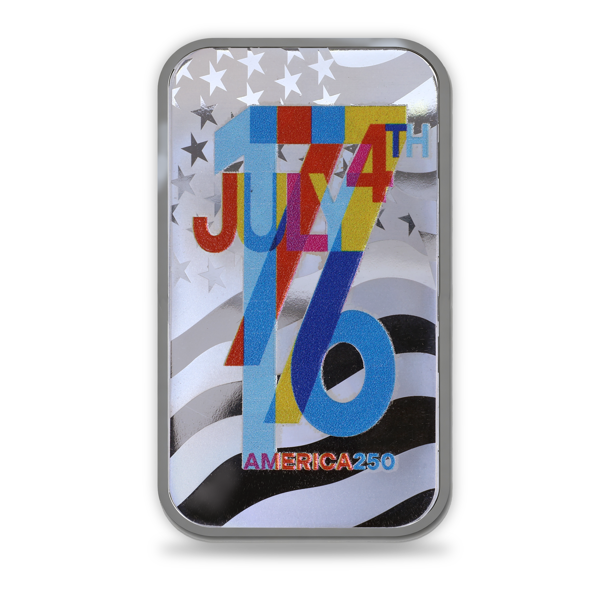 1oz .999 Silver 1776 Ingot