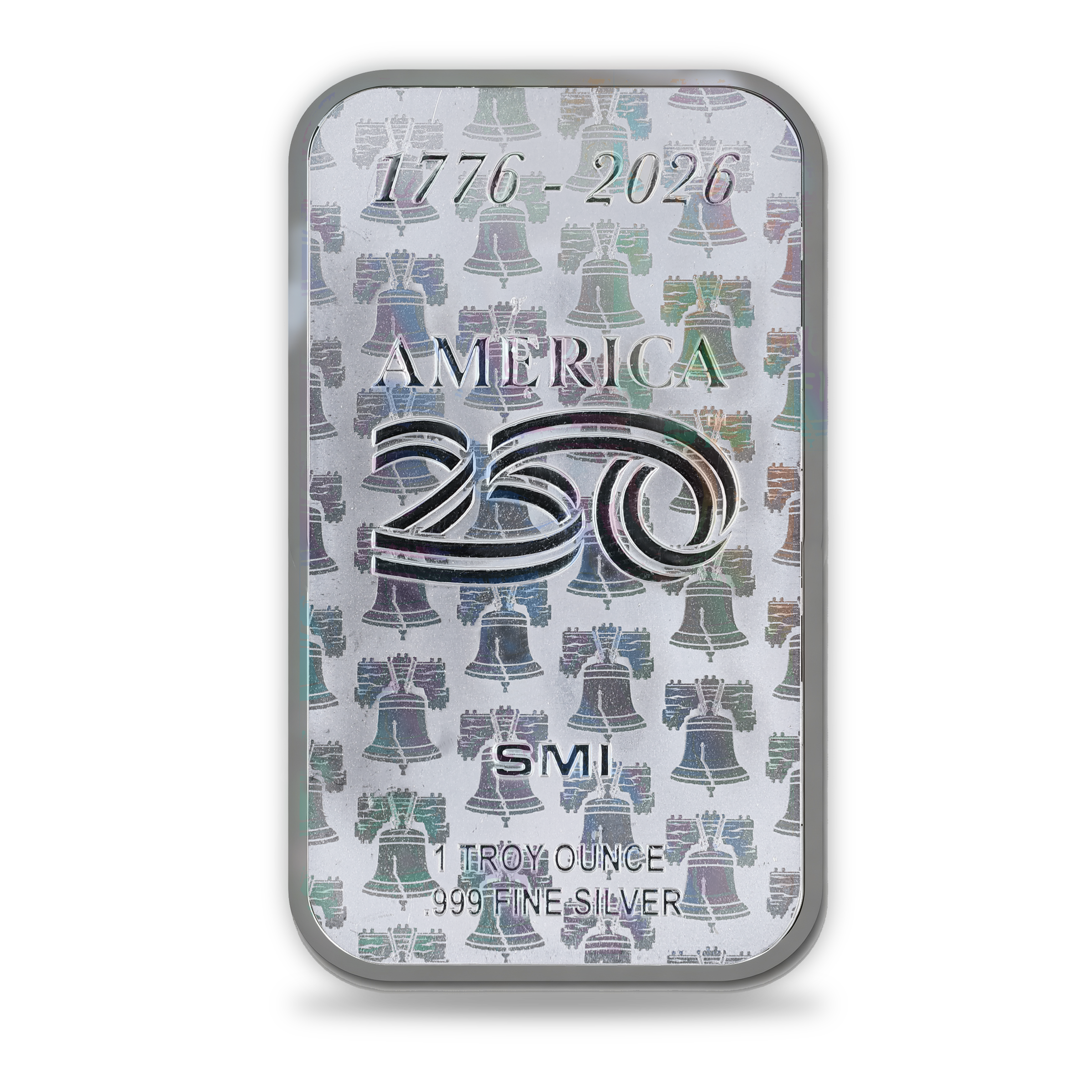 1oz .999 Silver 1776 Ingot