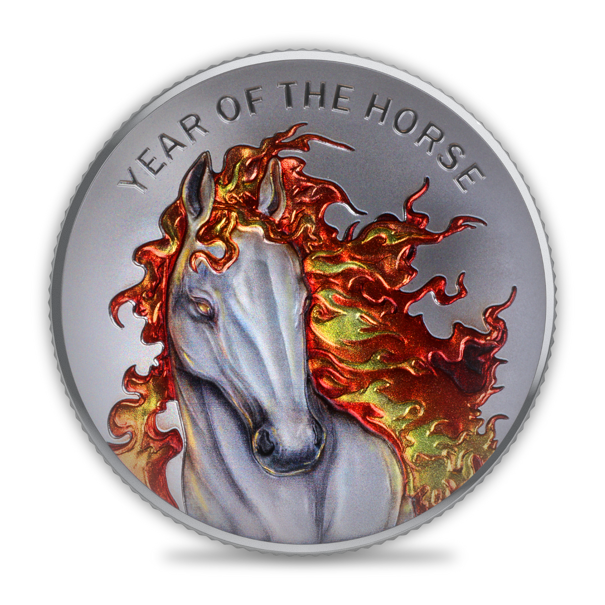 10oz .999 Silver Year of the Fire Horse – Sunshine Mint Direct