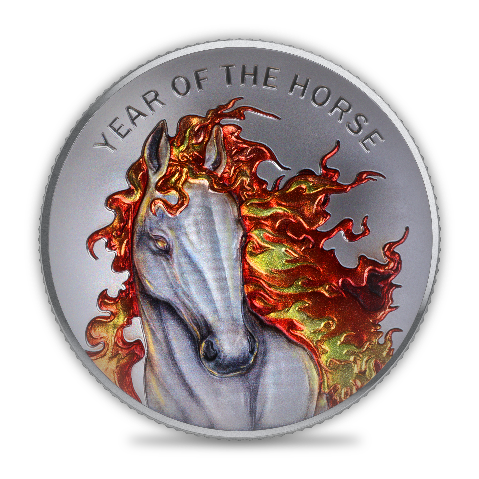 10oz .999 2026 Year of the Horse - Colorized Edition