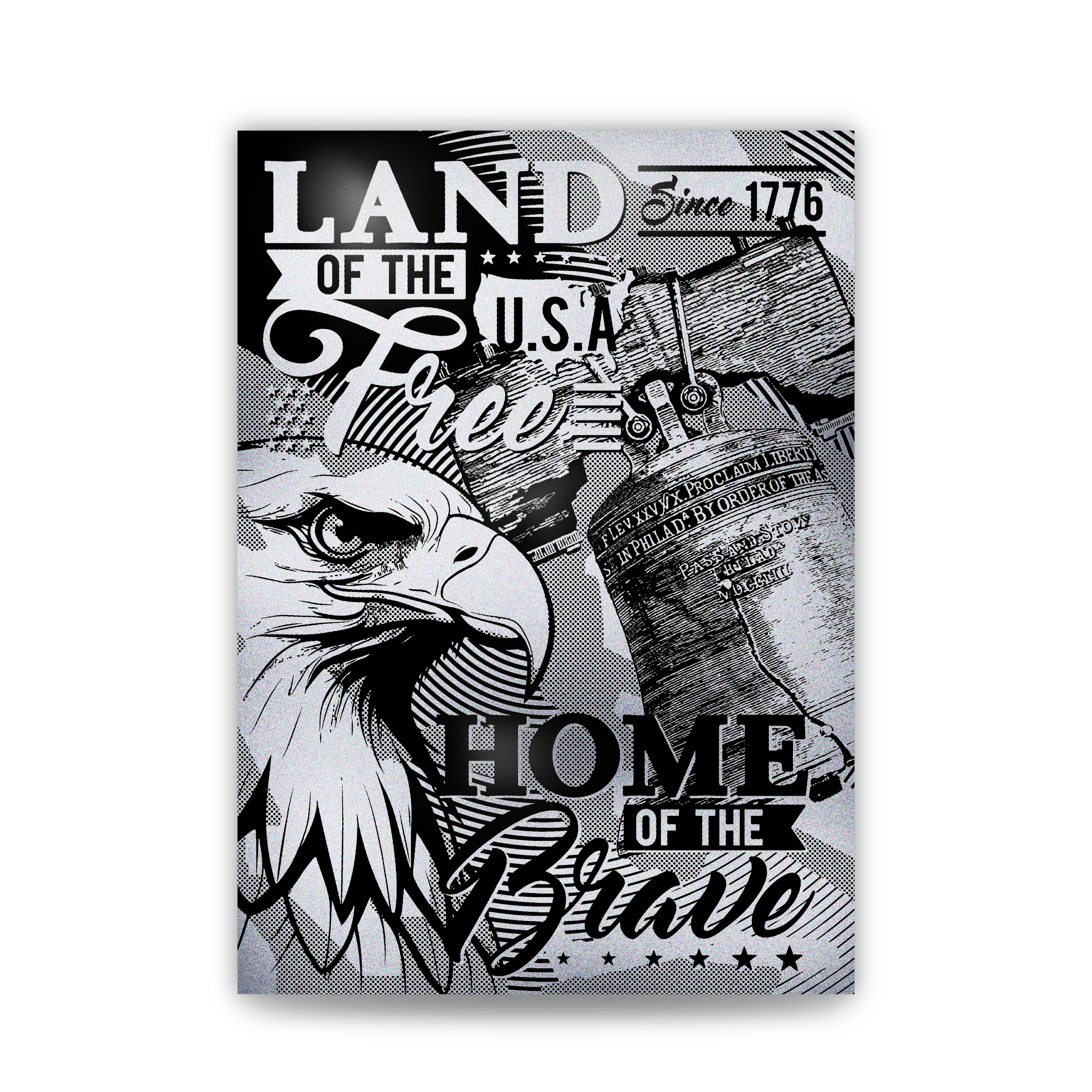 25g .999 Silver Eagle Trading Card || Proof-like