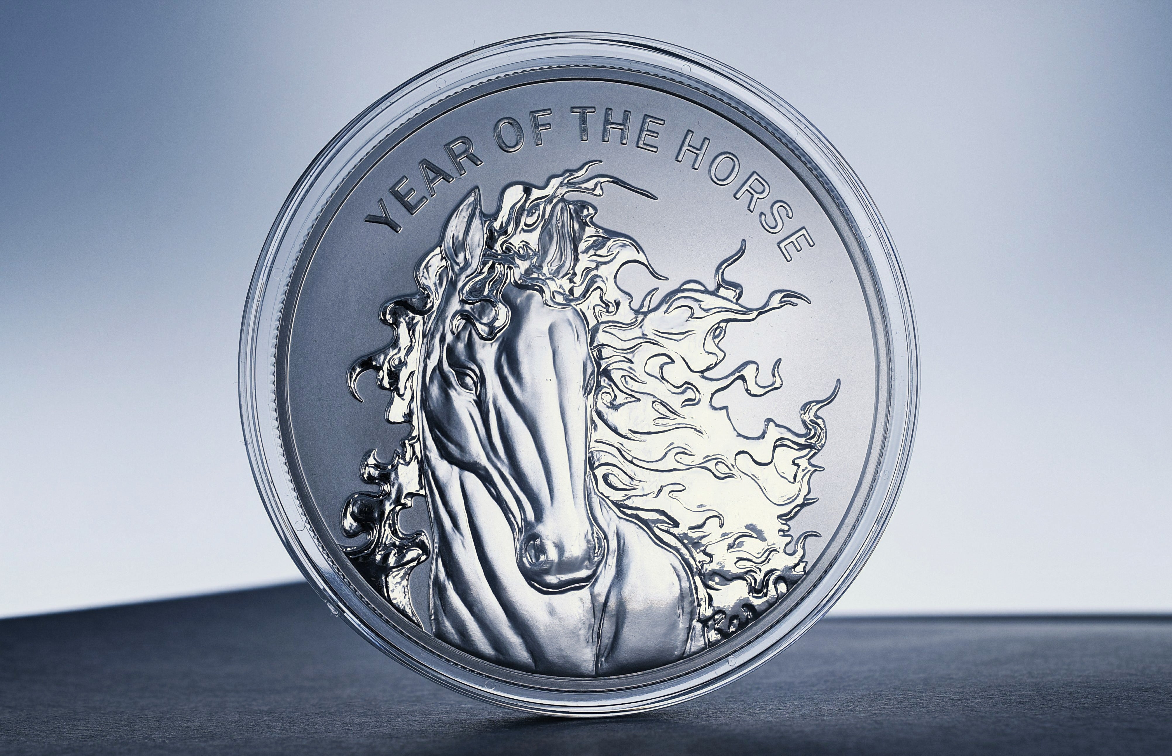 10oz .999 Silver Year of the Fire Horse – Sunshine Mint Direct