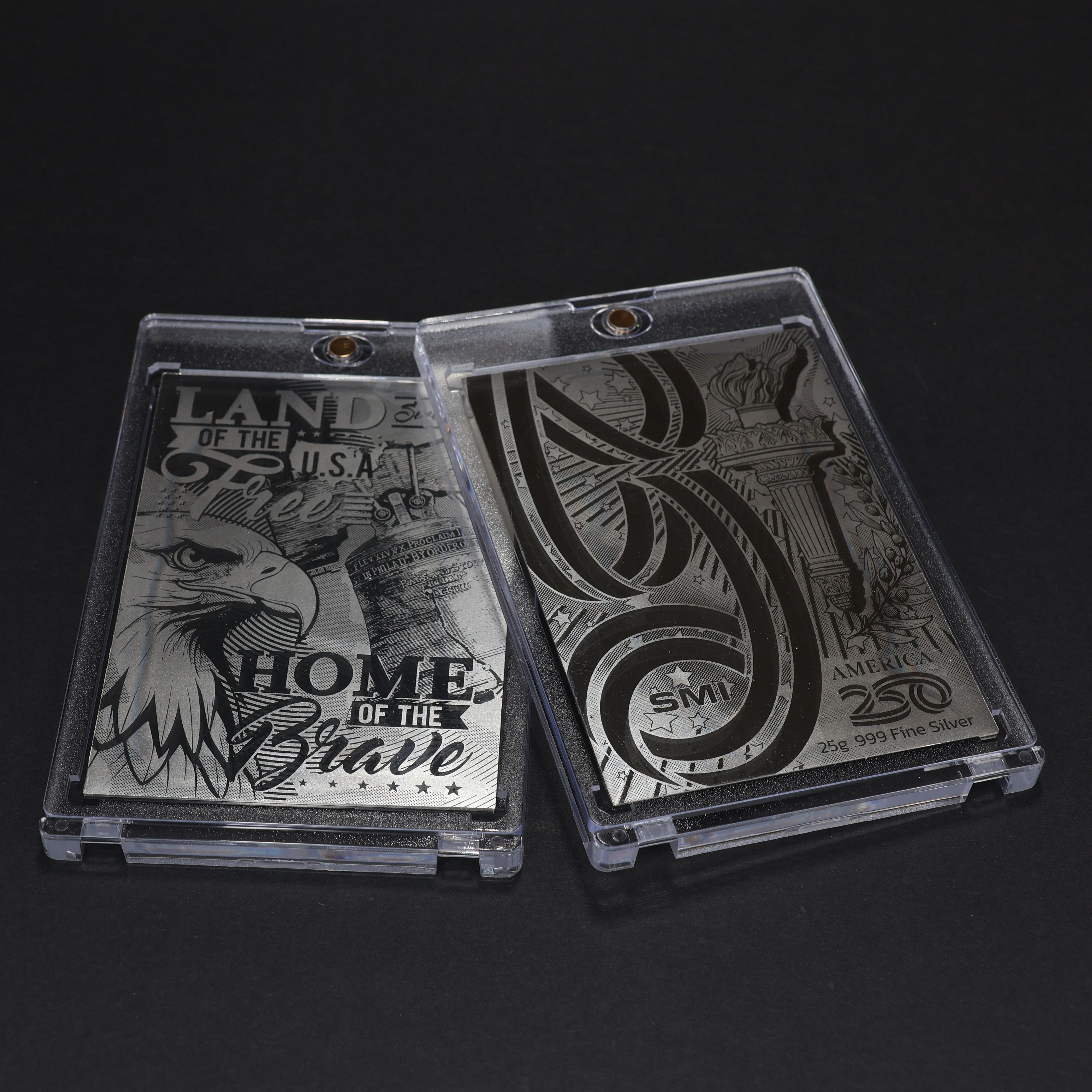 25g .999 Silver Eagle Trading Card || Proof-like